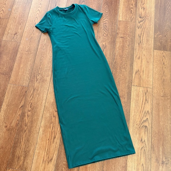 MYNTA Petite Emerald T-Shirt Maxi Dress - Picture 2 of 7